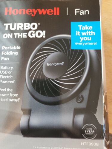 Black for sale online Honeywell HTF090B Turbo on the Go Portable Personal Fan
